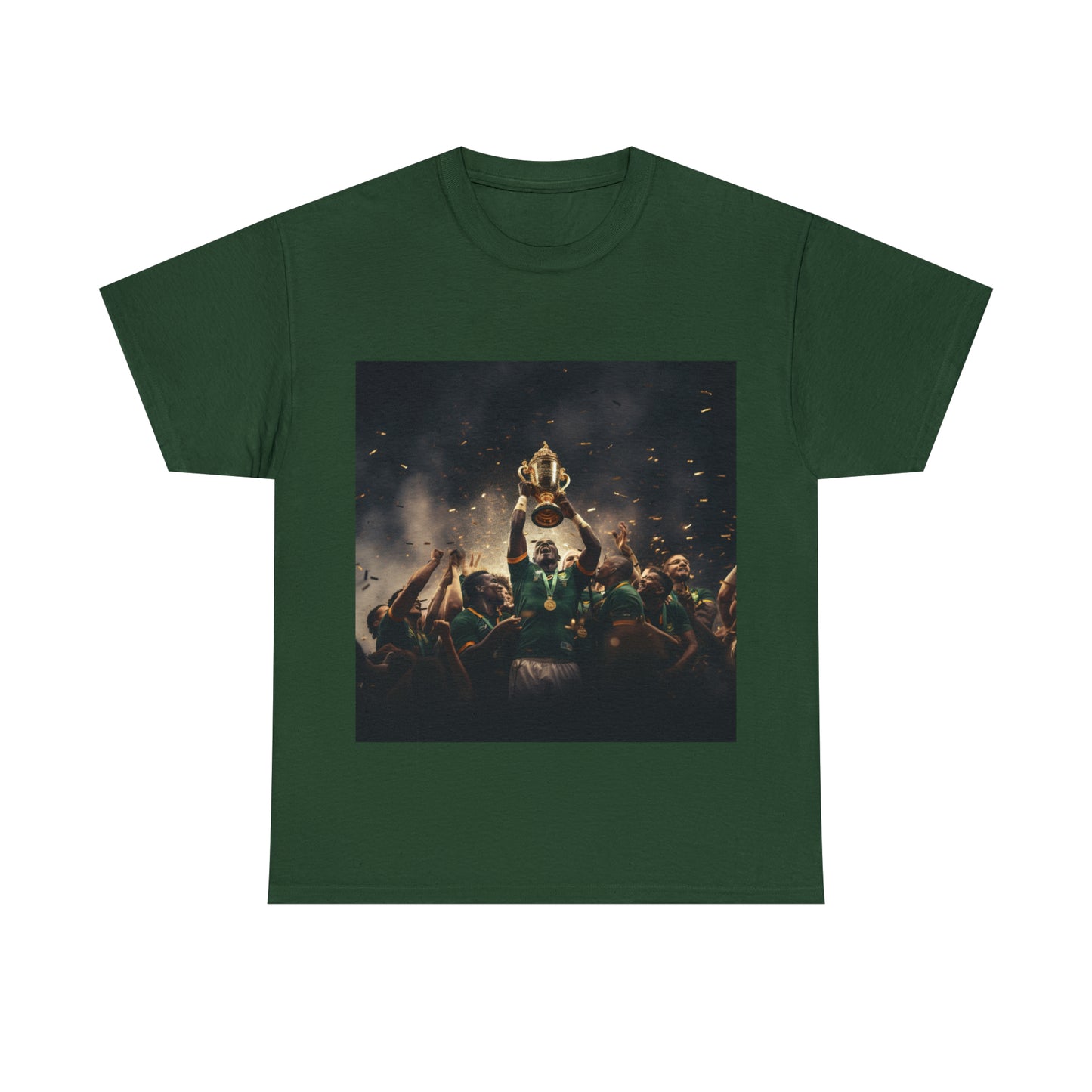 Springboks lifting RWC - dark shirts