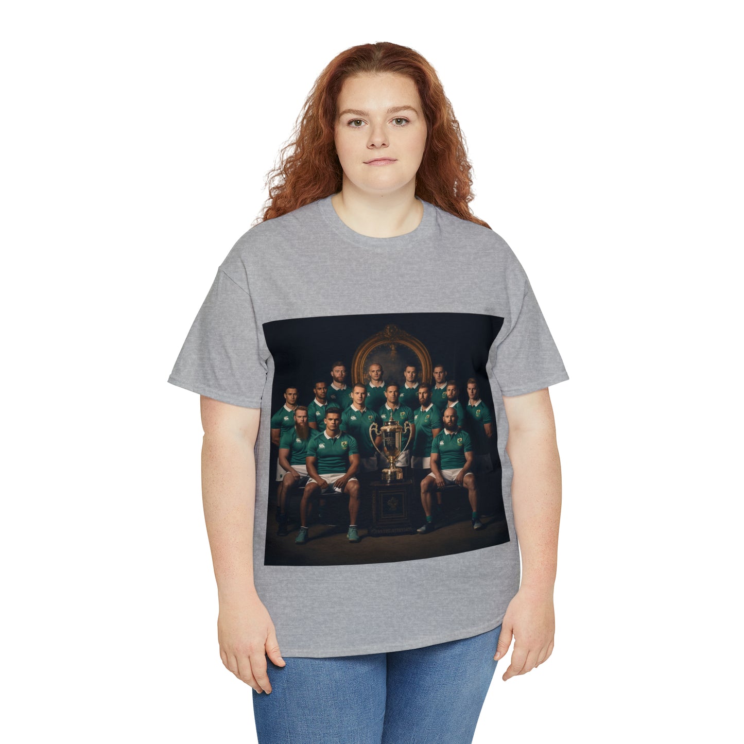 Ireland World Cup photoshoot - light shirts