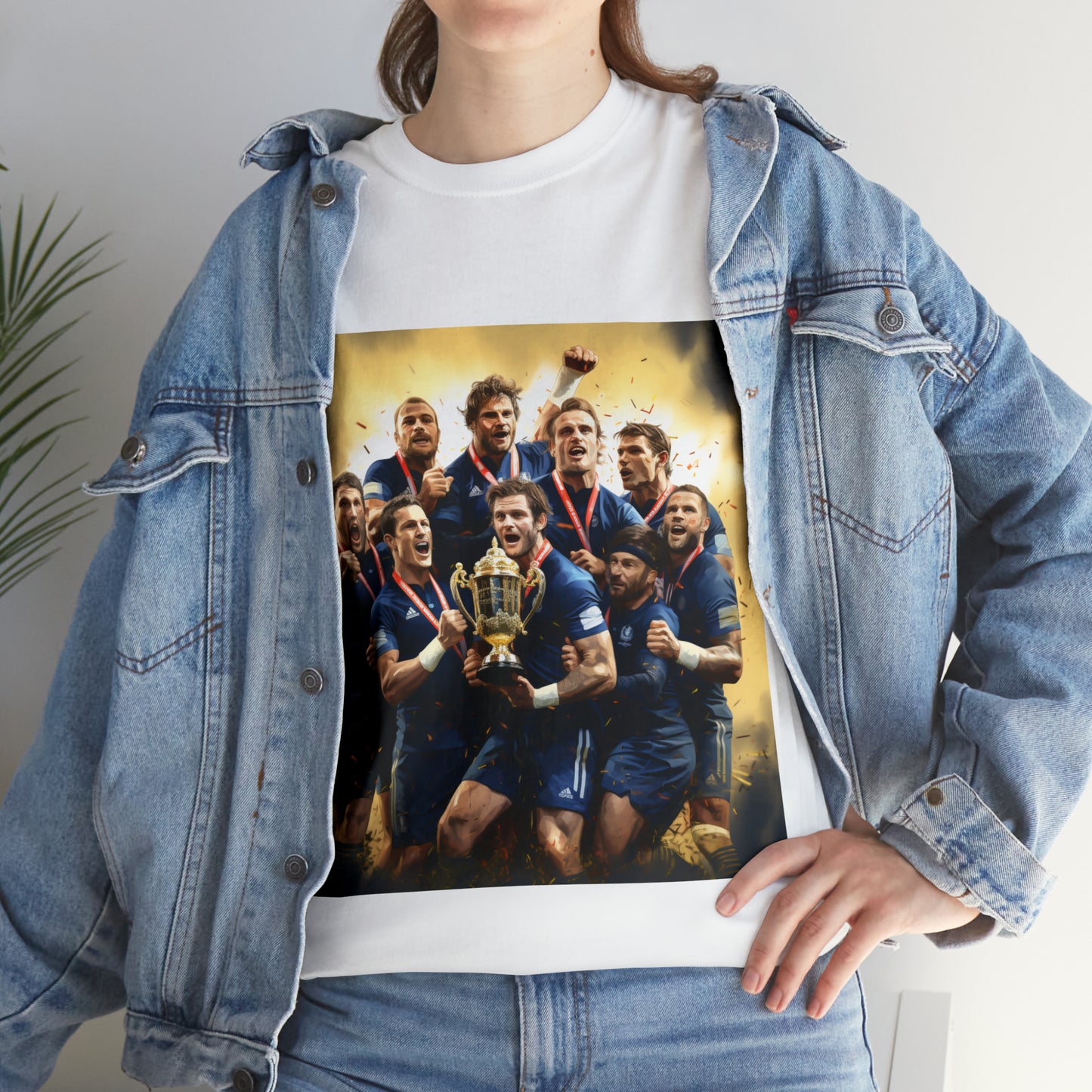 France Winning RWC 2023 - light shirts