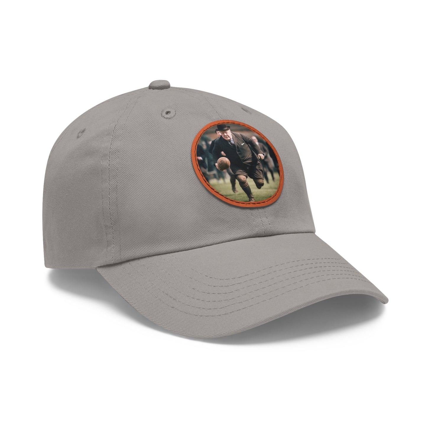 Winston Churchill Round Patch hat