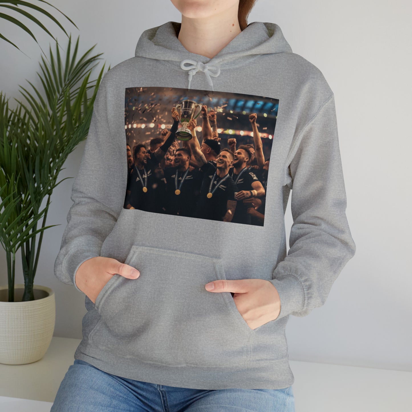 All Blacks World Cup Celebration - light hoodies