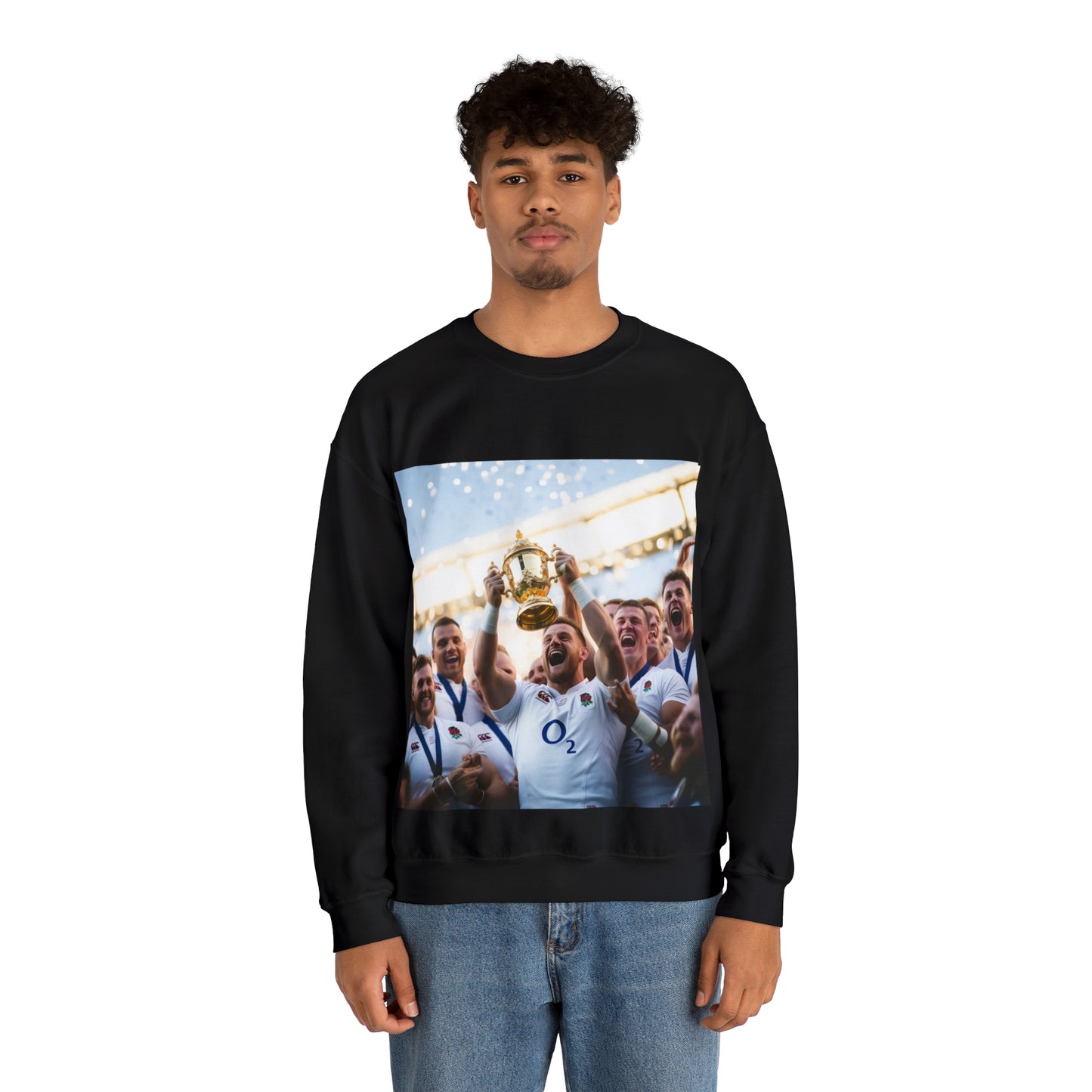 England Lifting Web Ellis Cup - black sweatshirt