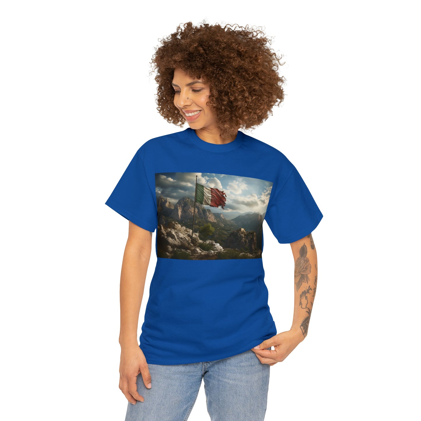 Italy Flag - dark shirts