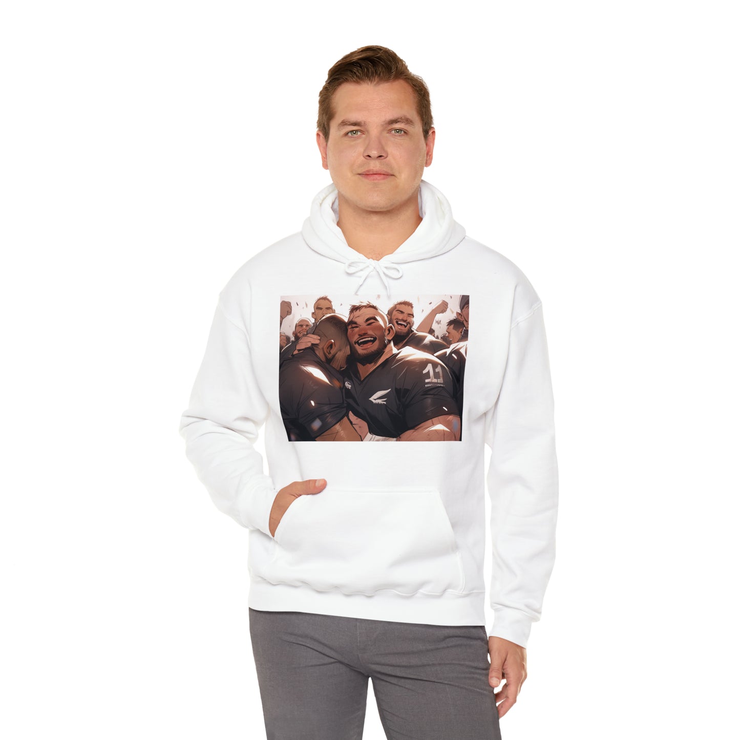 All Blacks Celebrating - light hoodies
