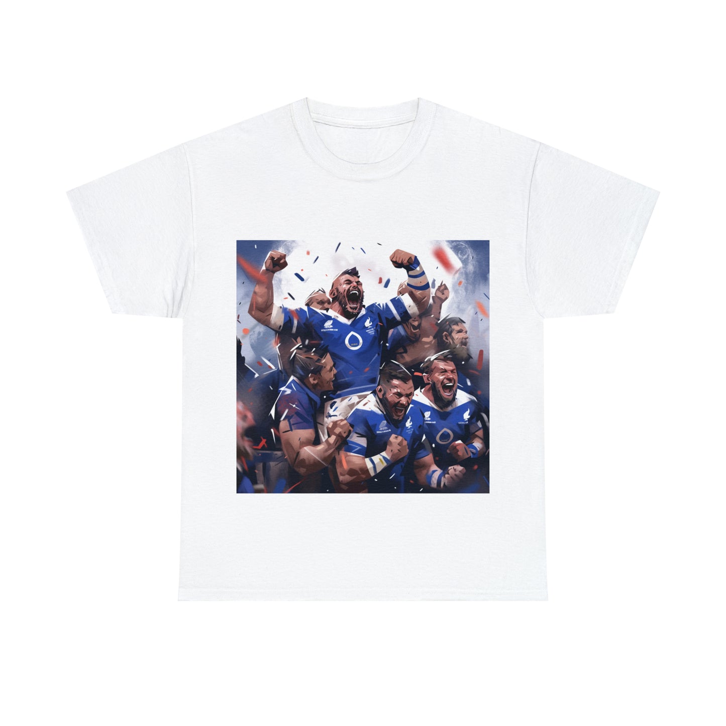 France Celebrating - light shirts