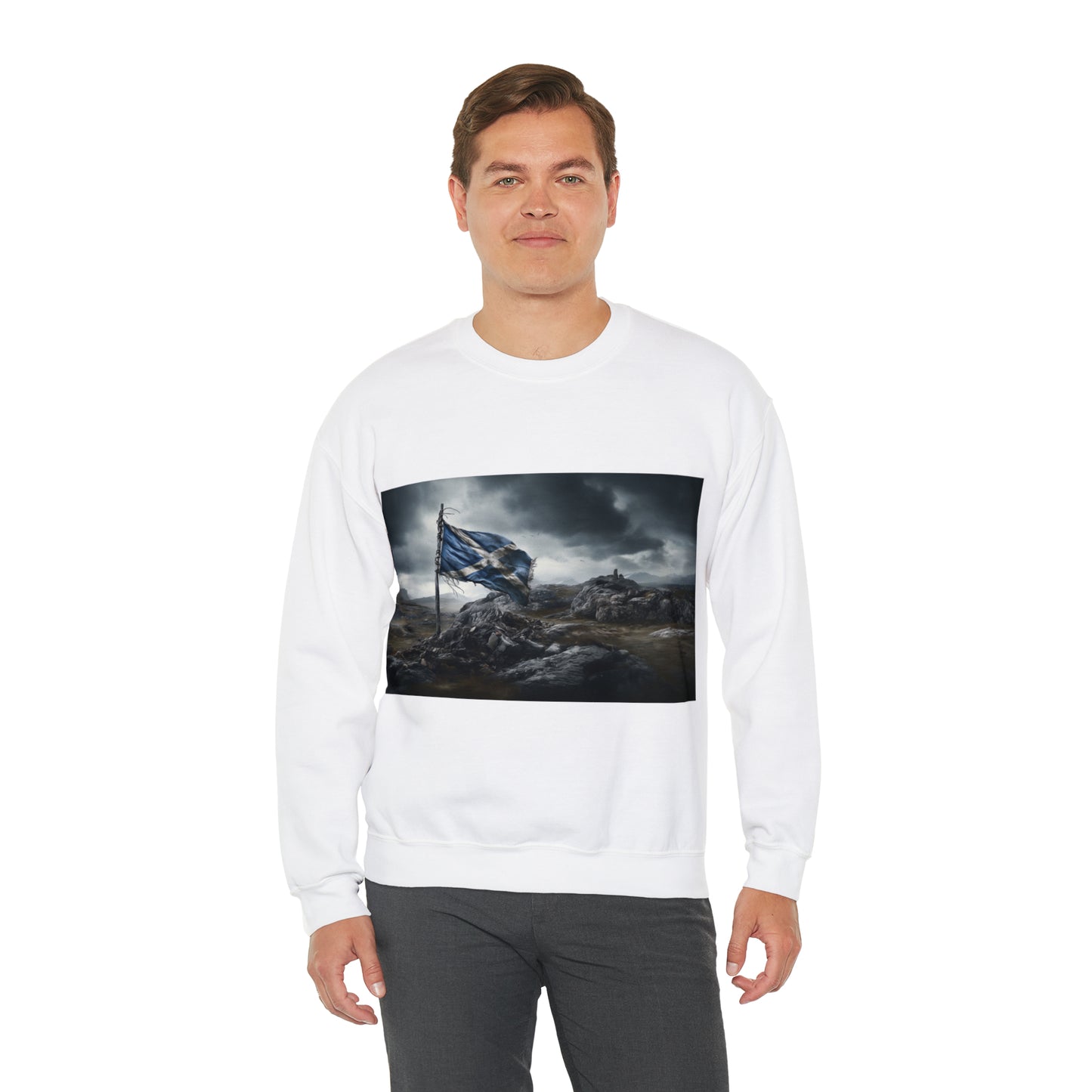 Scottish Flag - light sweatshirts