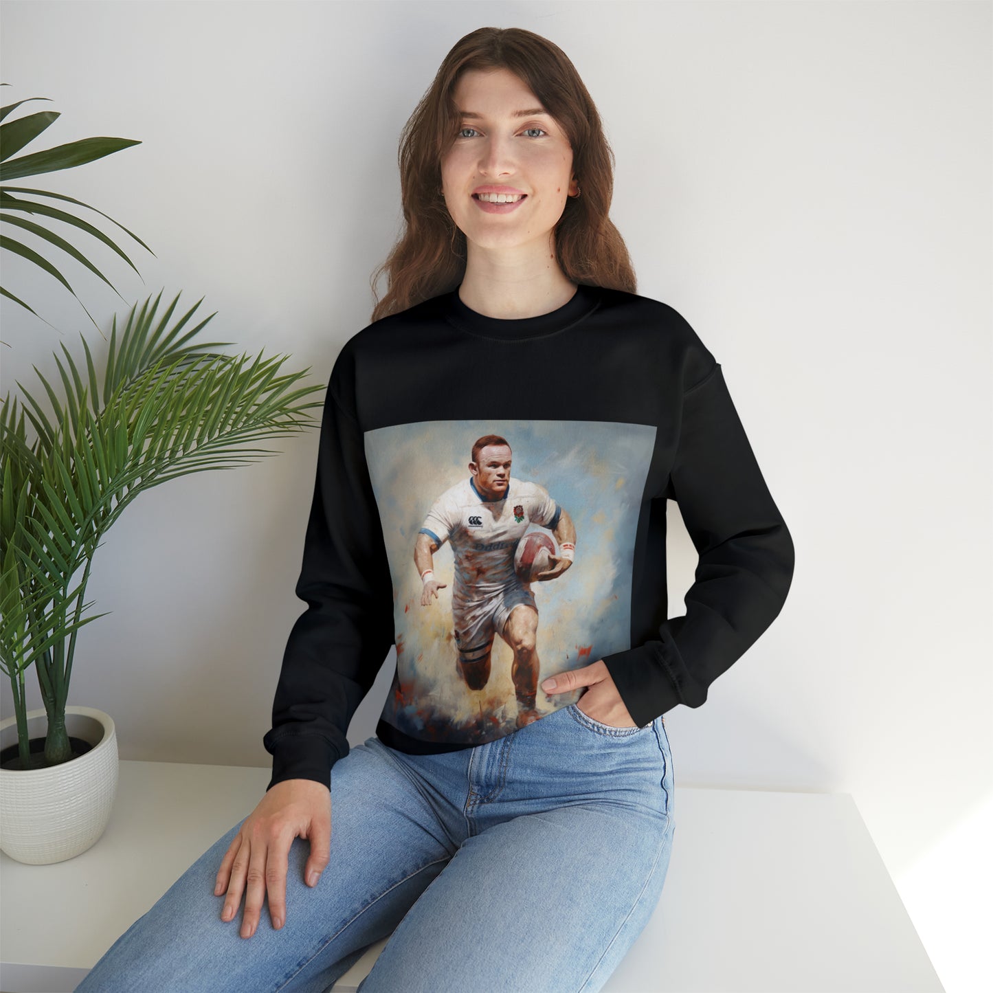 Running Rooney - black sweatshirt