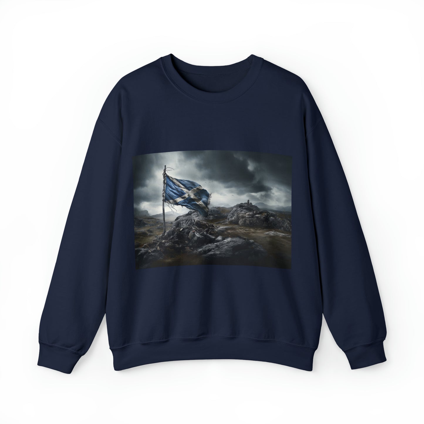 Scottish Flag - dark sweatshirts