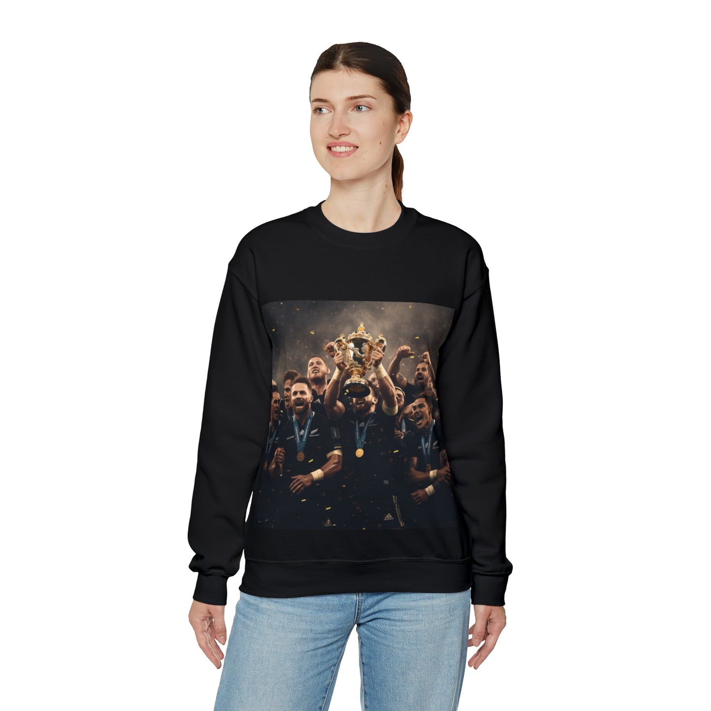 All Blacks World Cup Winners - black sweatshirt
