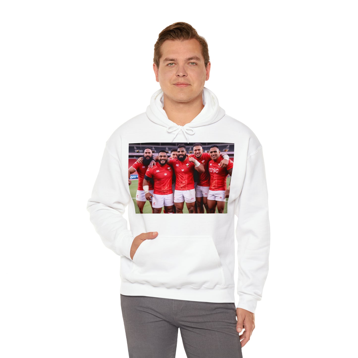 Post Match Tonga - light hoodies