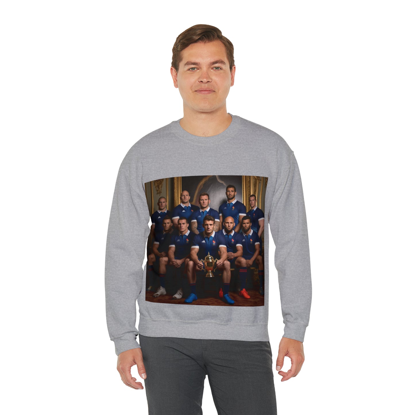France World Cup Photoshoot - light sweatshirts