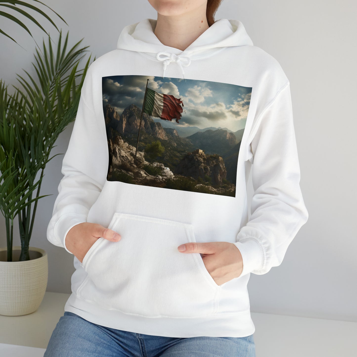 Italy Flag - light hoodies