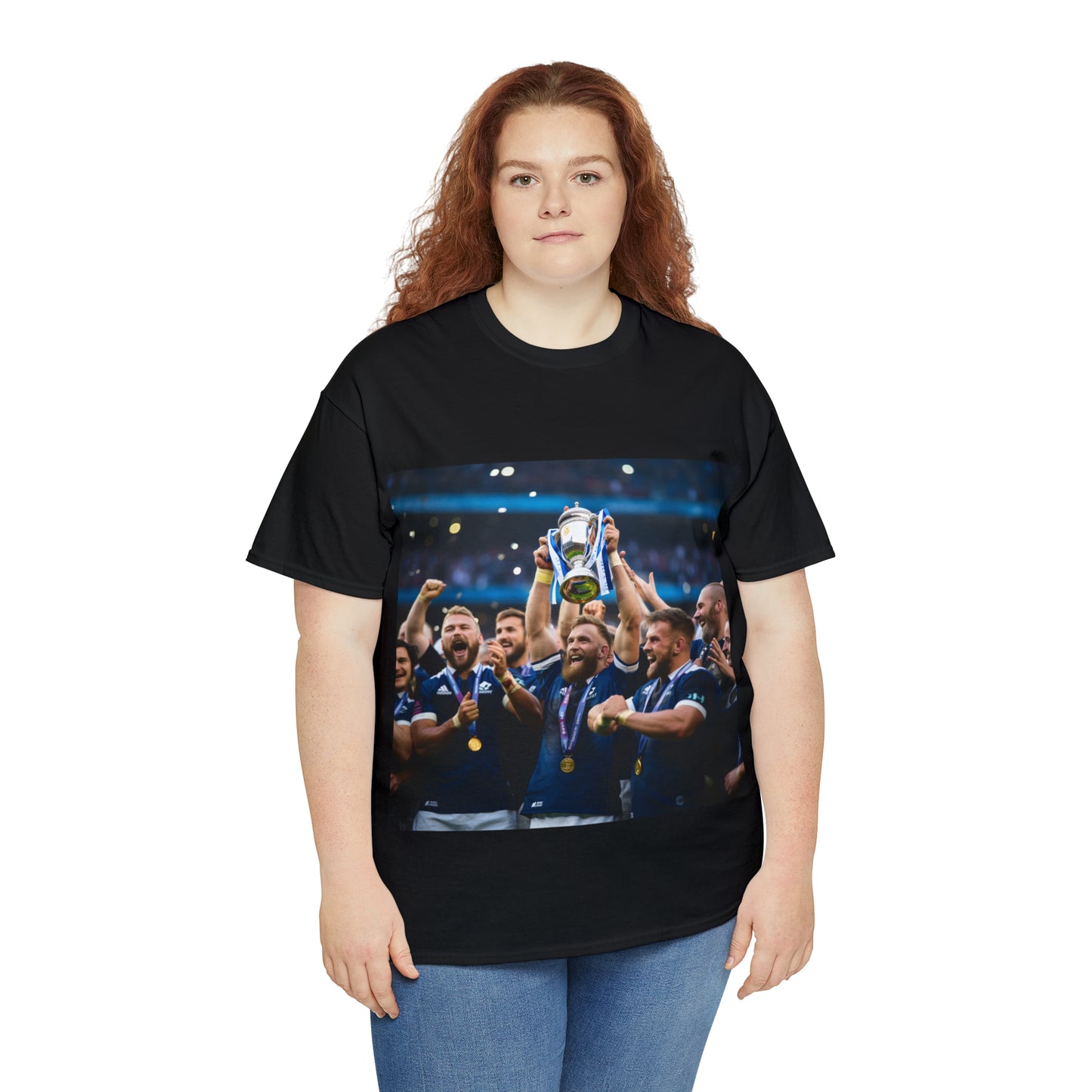 Scotland Winning RWC - dark shirts