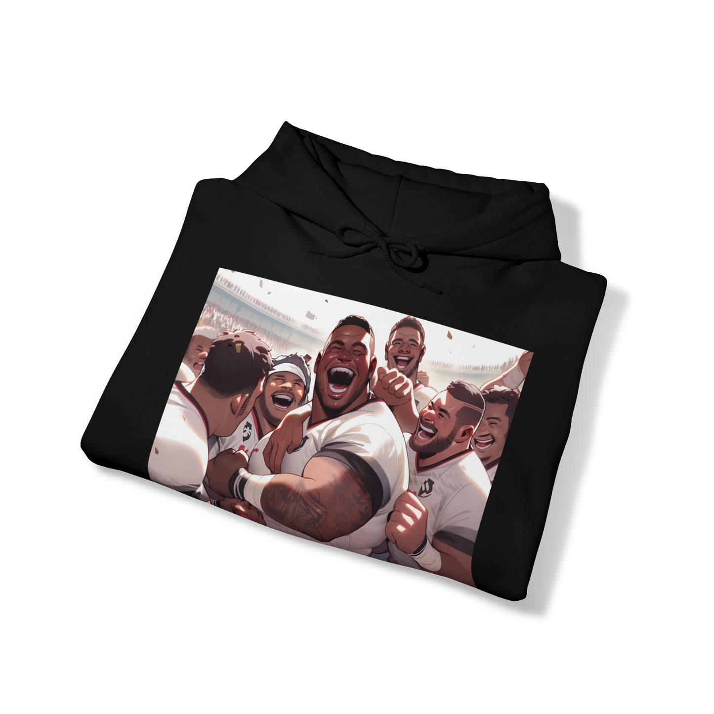 Celebrating Fiji - black hoodie