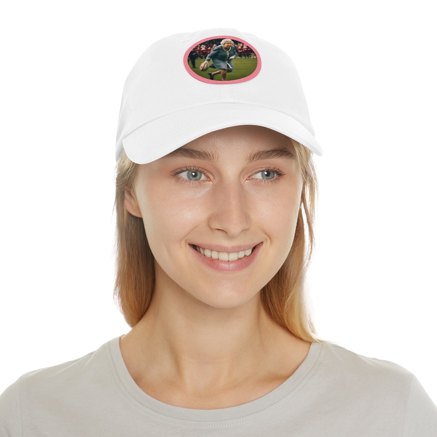 Queen Elizabeth Round Patch hat
