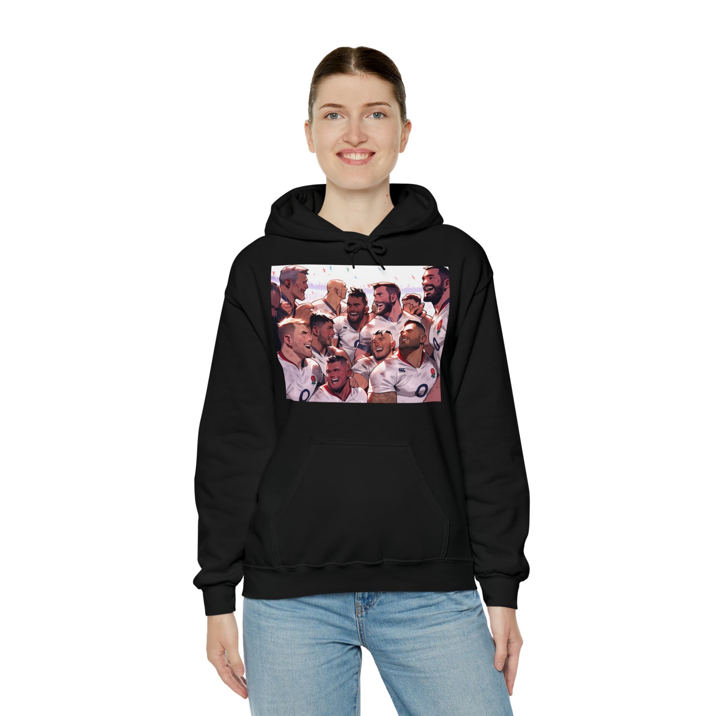 Post Match England - dark hoodies