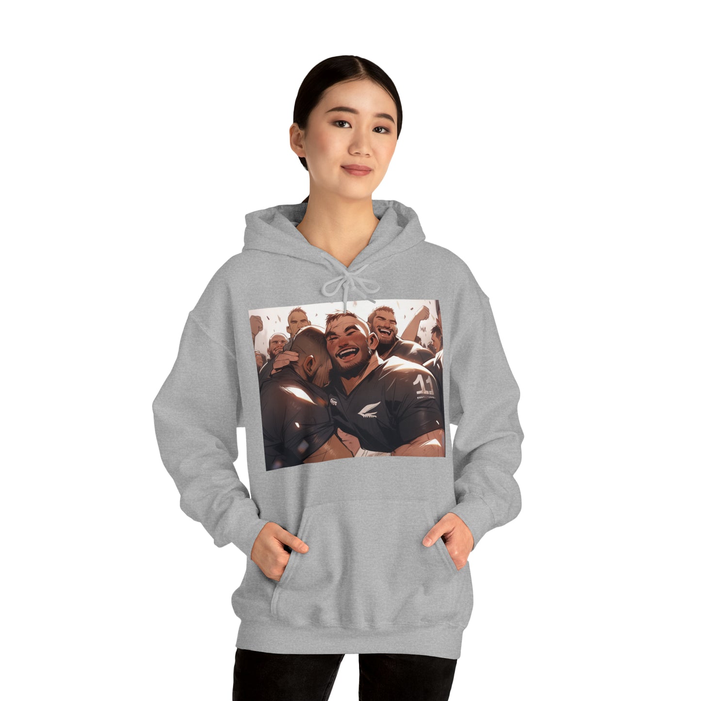 All Blacks Celebrating - light hoodies