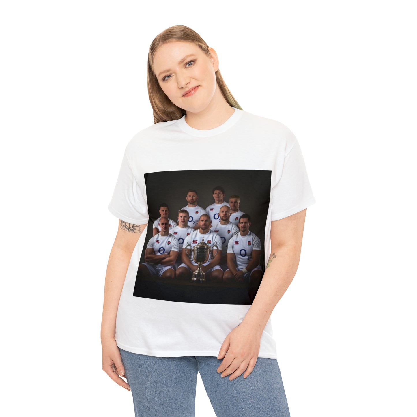 England World Cup Photoshoot - light shirts