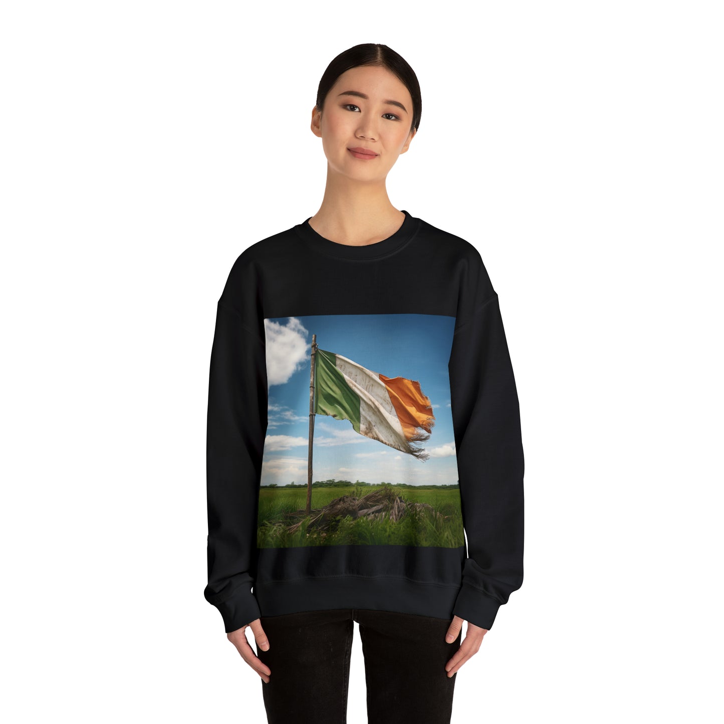 Irish Flag - dark sweatshirts