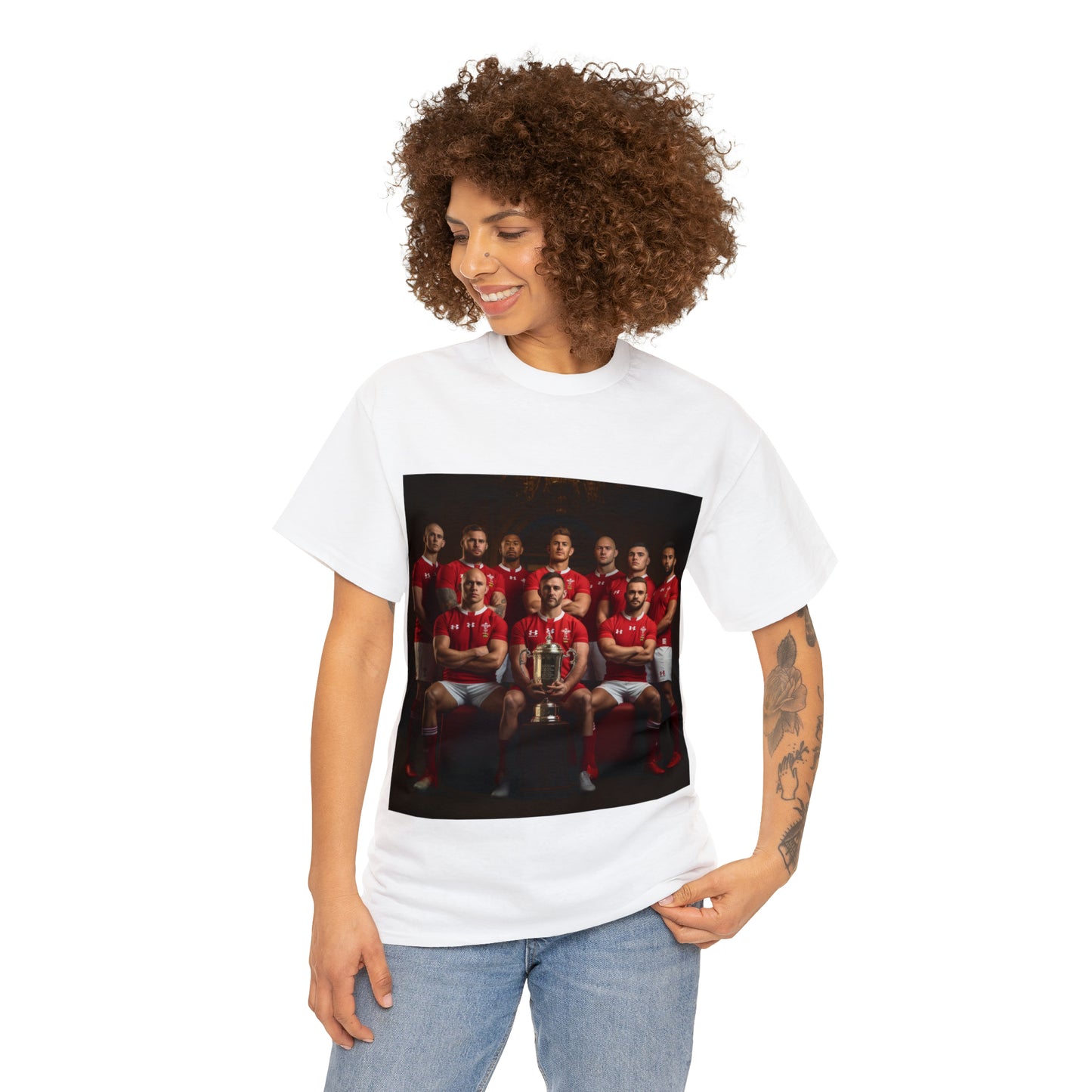 Wales RWC Photoshoot - light shirts