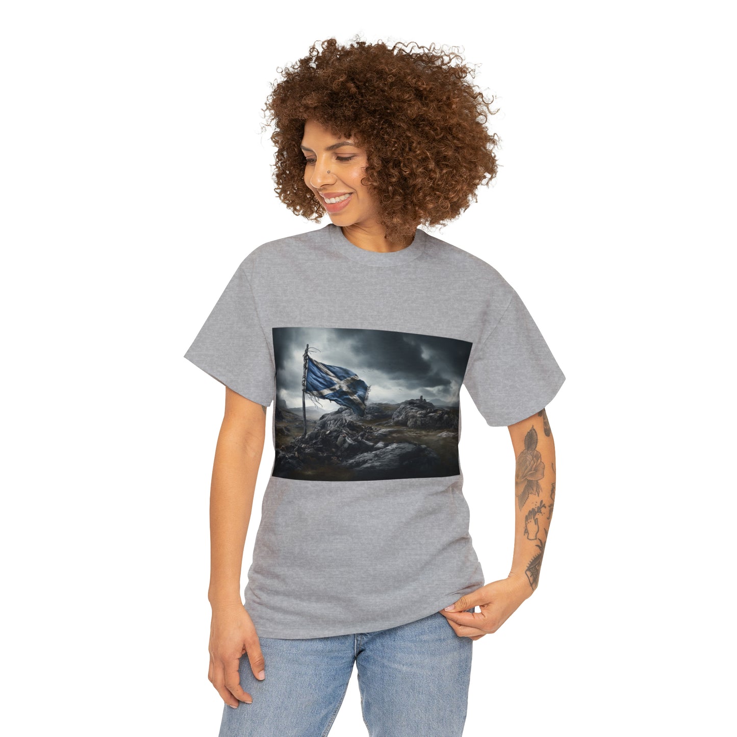 Scottish Flag - light shirts
