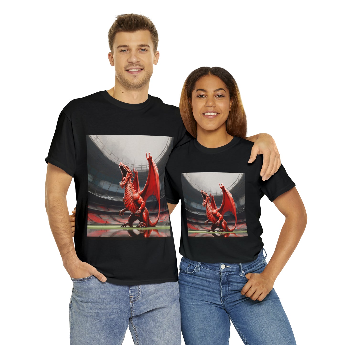 Welsh Dragon 2 - dark shirts