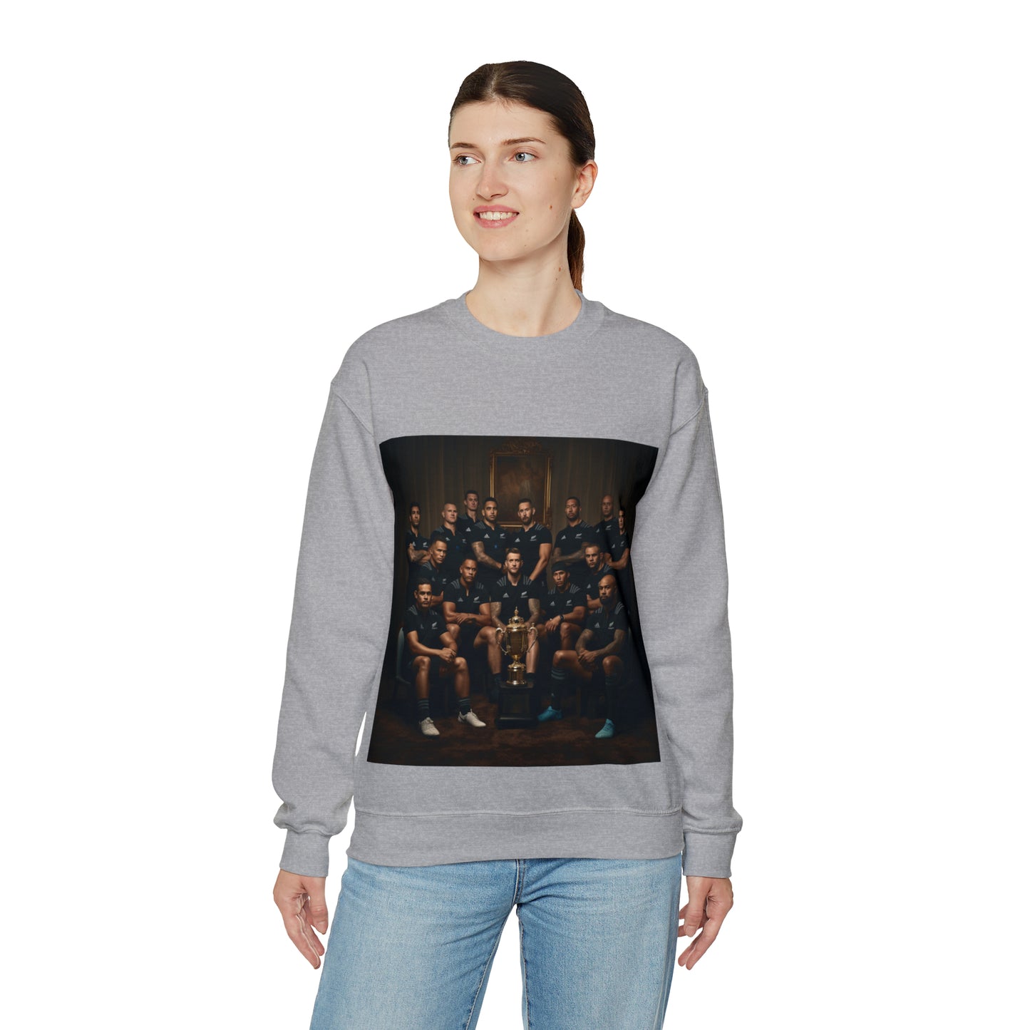 All Blacks with Web Ellis Cup - light sweatshirts