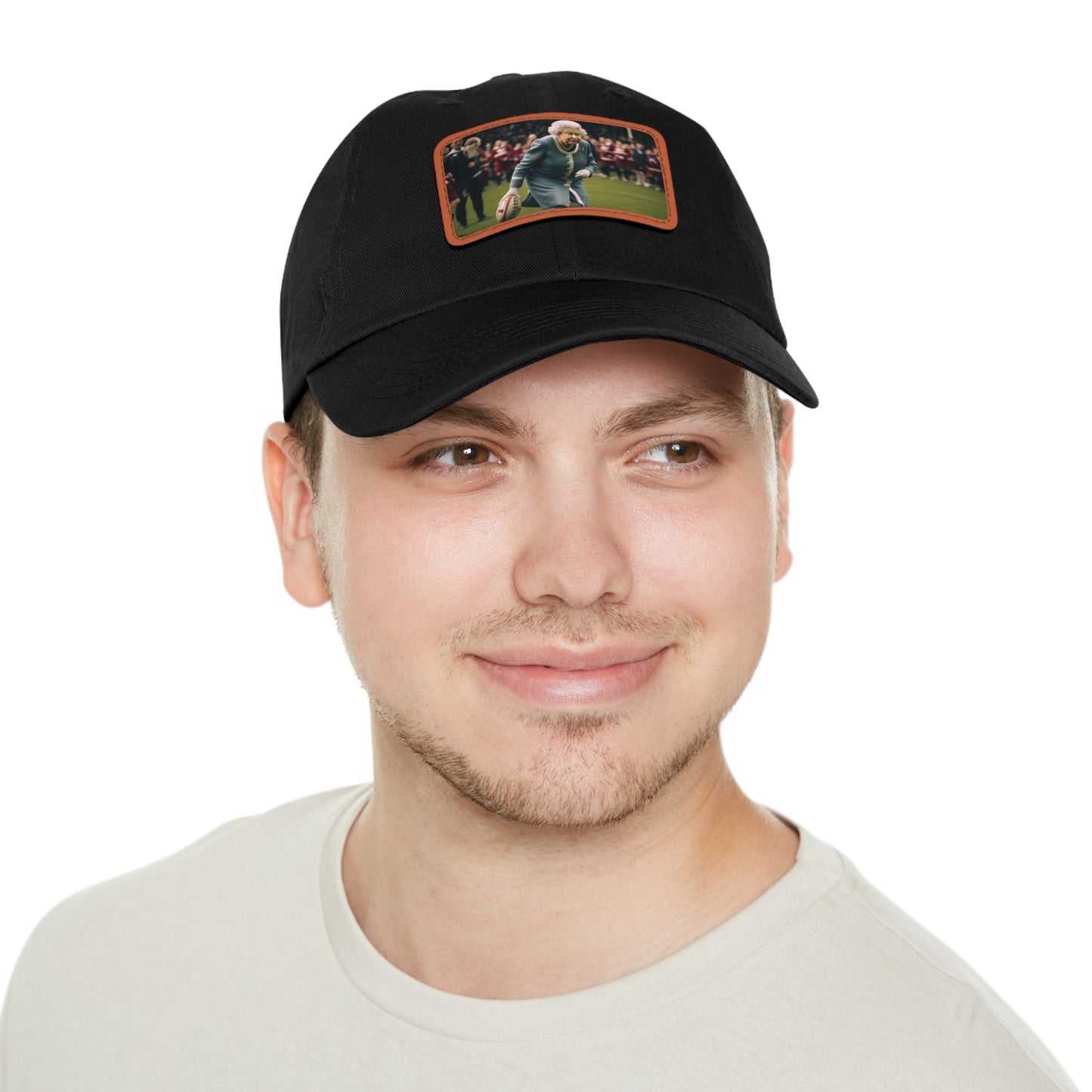 Queen Elizabeth Rectangle Patch hat