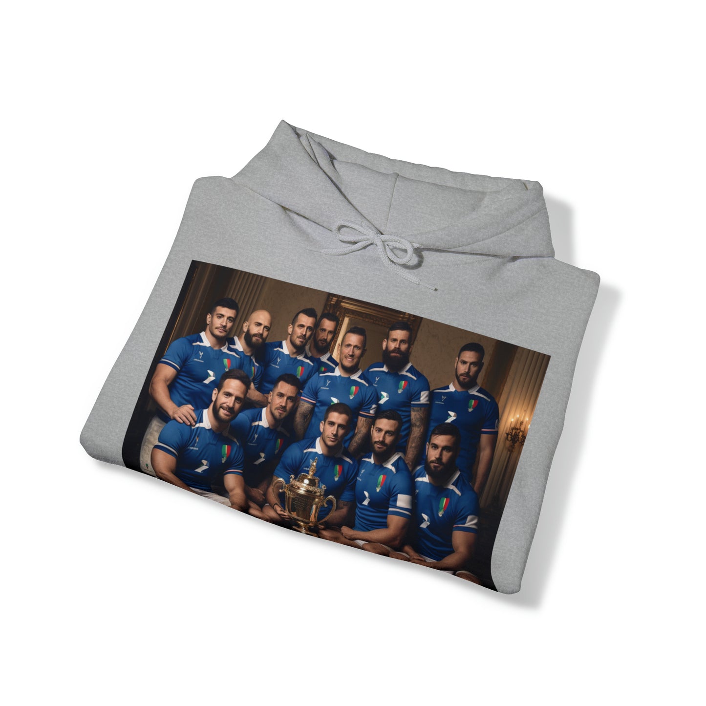 Italy World Cup photoshoot - light hoodies