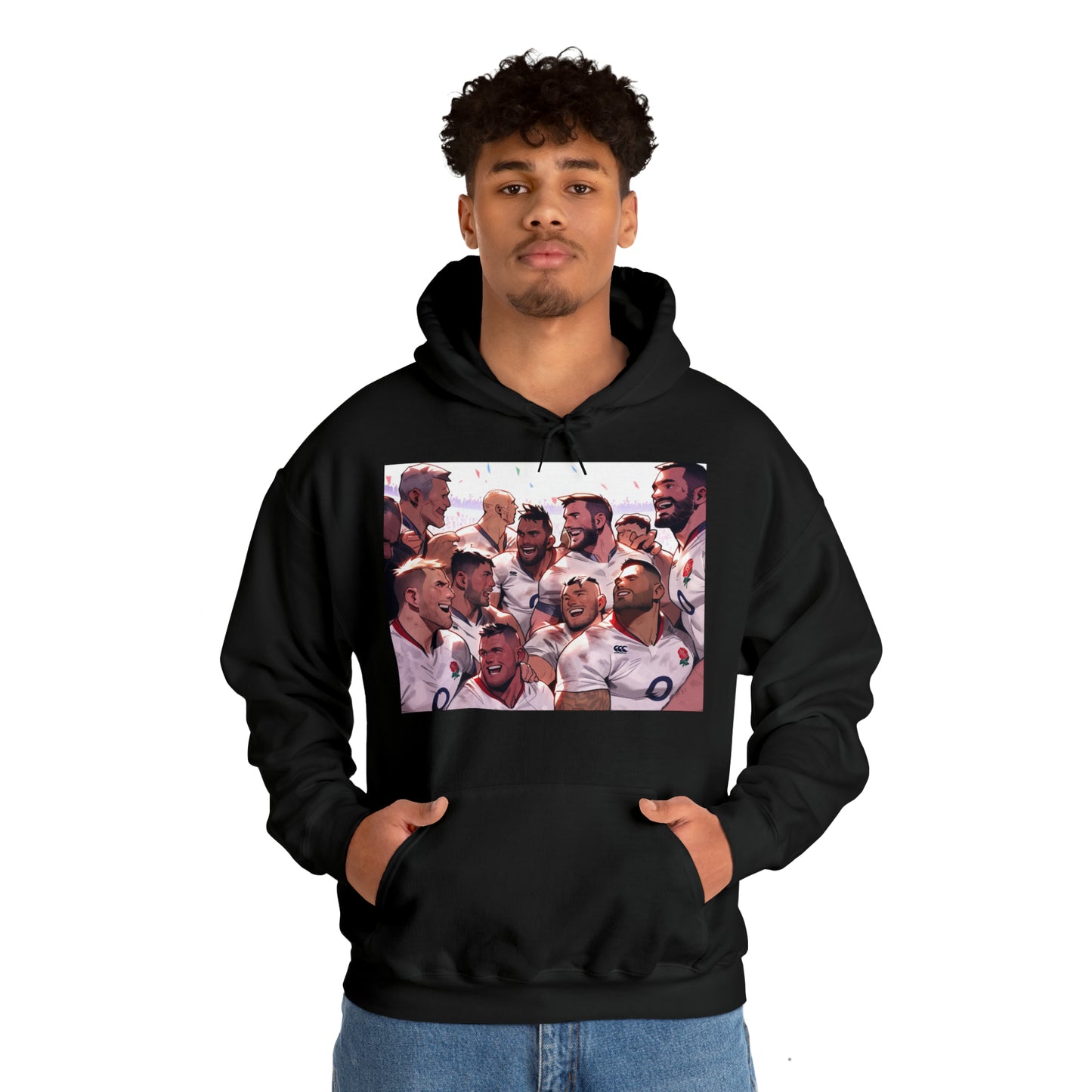 Post Match England - dark hoodies