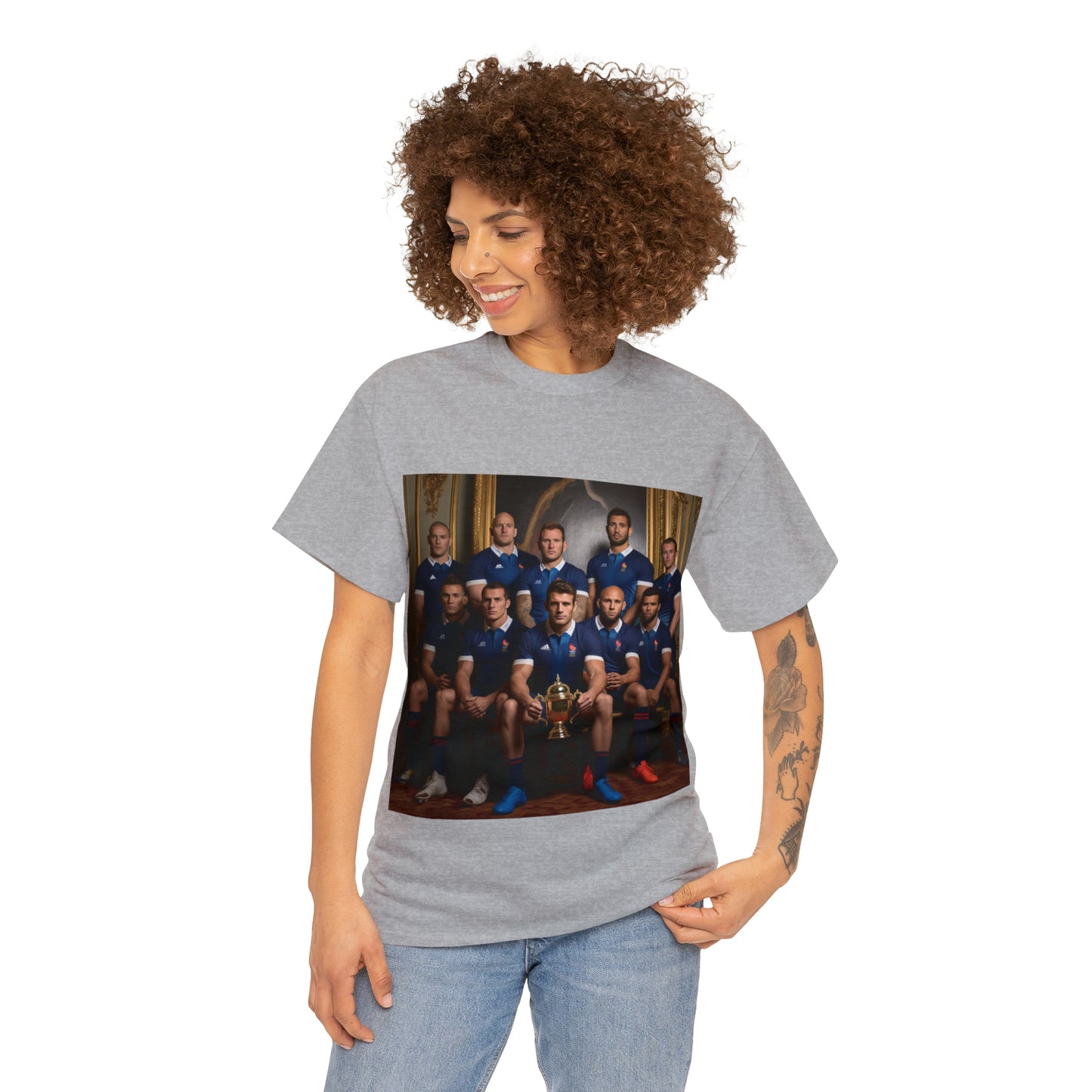 France World Cup Photoshoot - light shirts