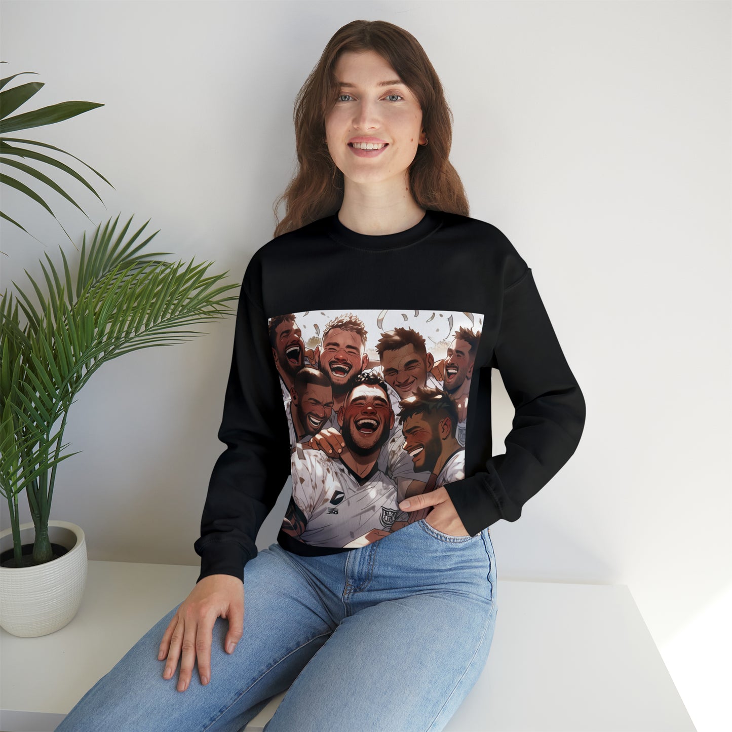 Happy Fiji - black sweatshirt