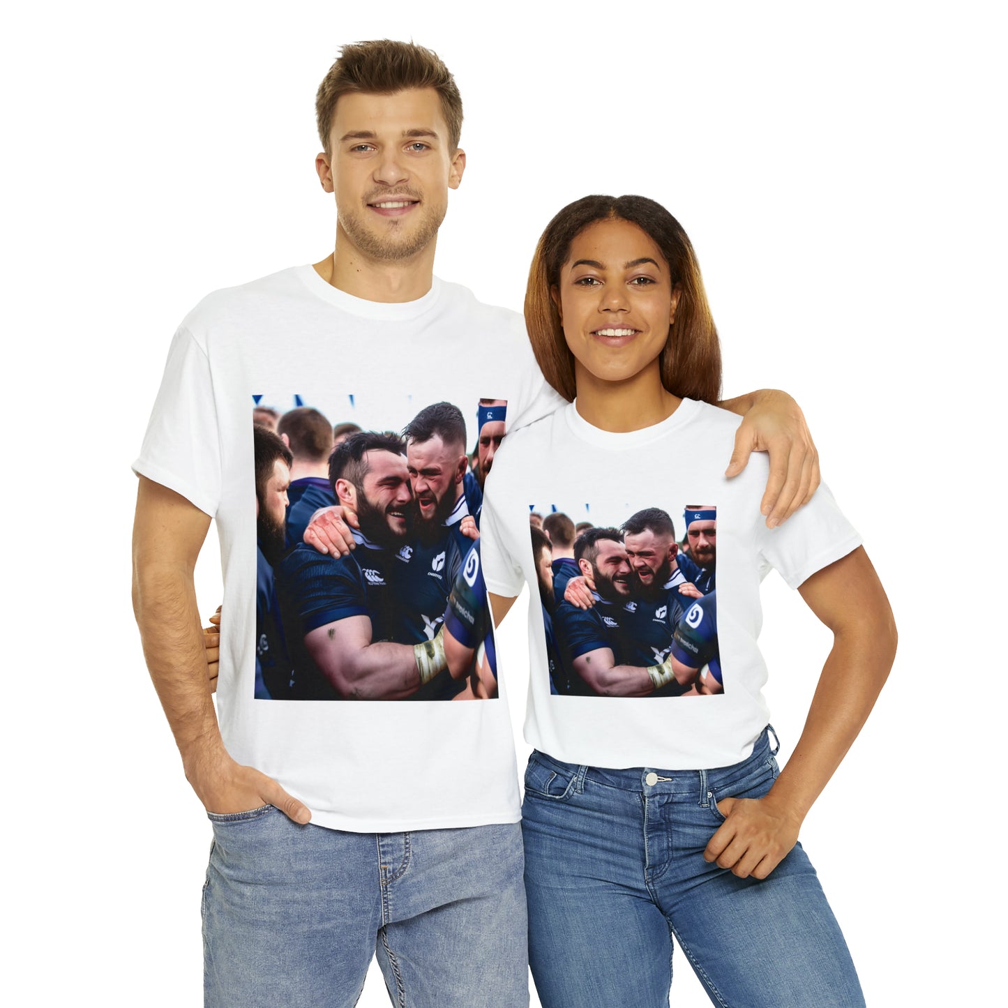 Post Match Scotland - light shirts