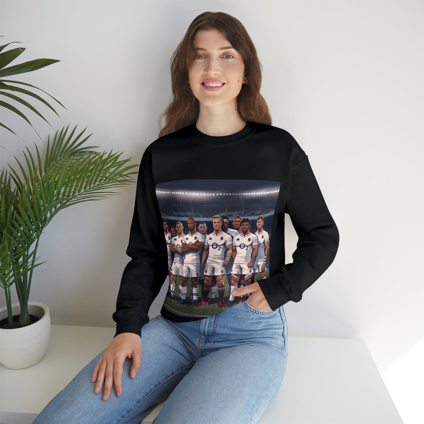 England Ready Team - black sweatshirt
