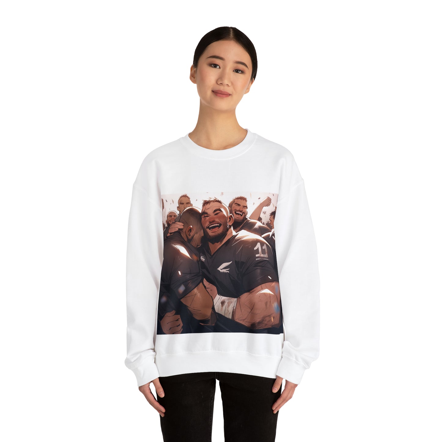 All Blacks Celebrating - light sweatshirts