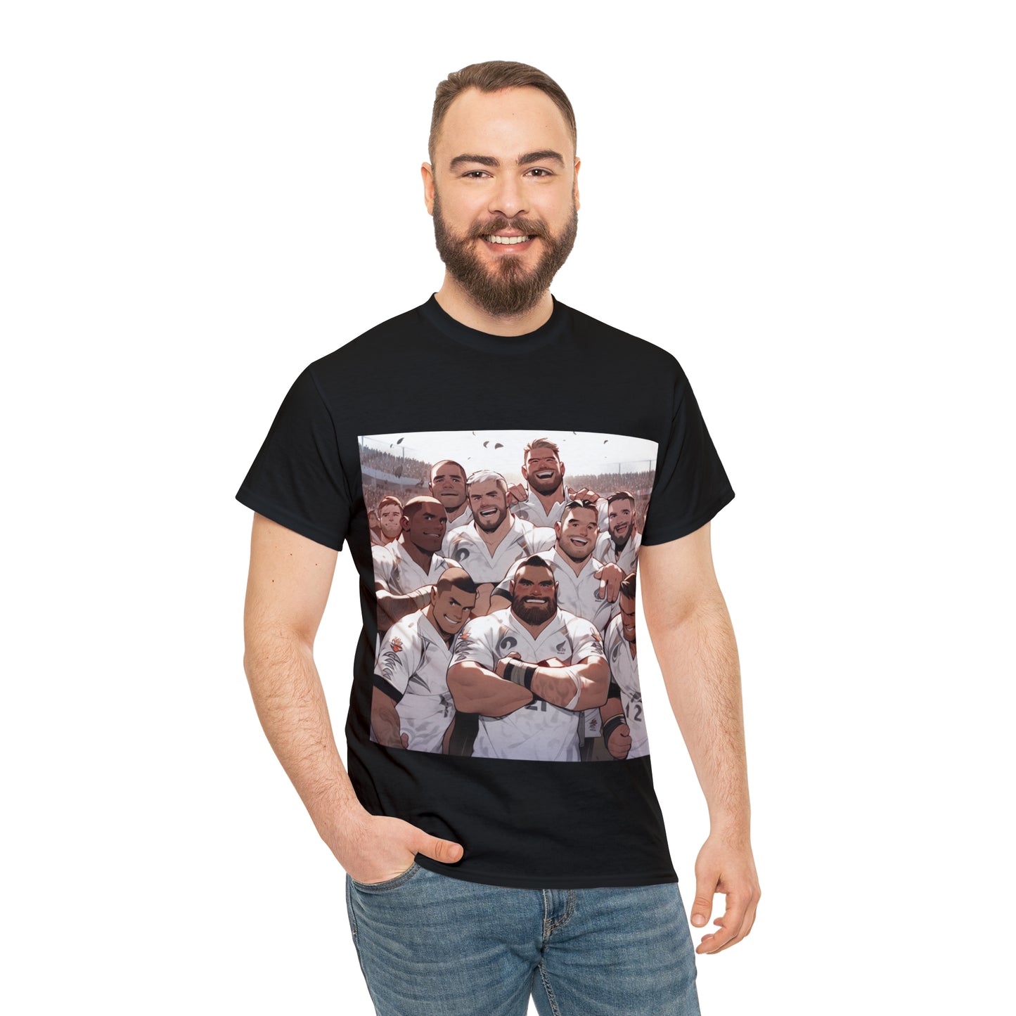 Comic book Fiji - black shirt