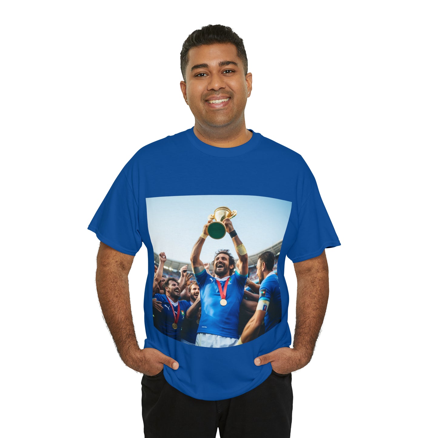 Italy Lifting the RWC - dark shirts