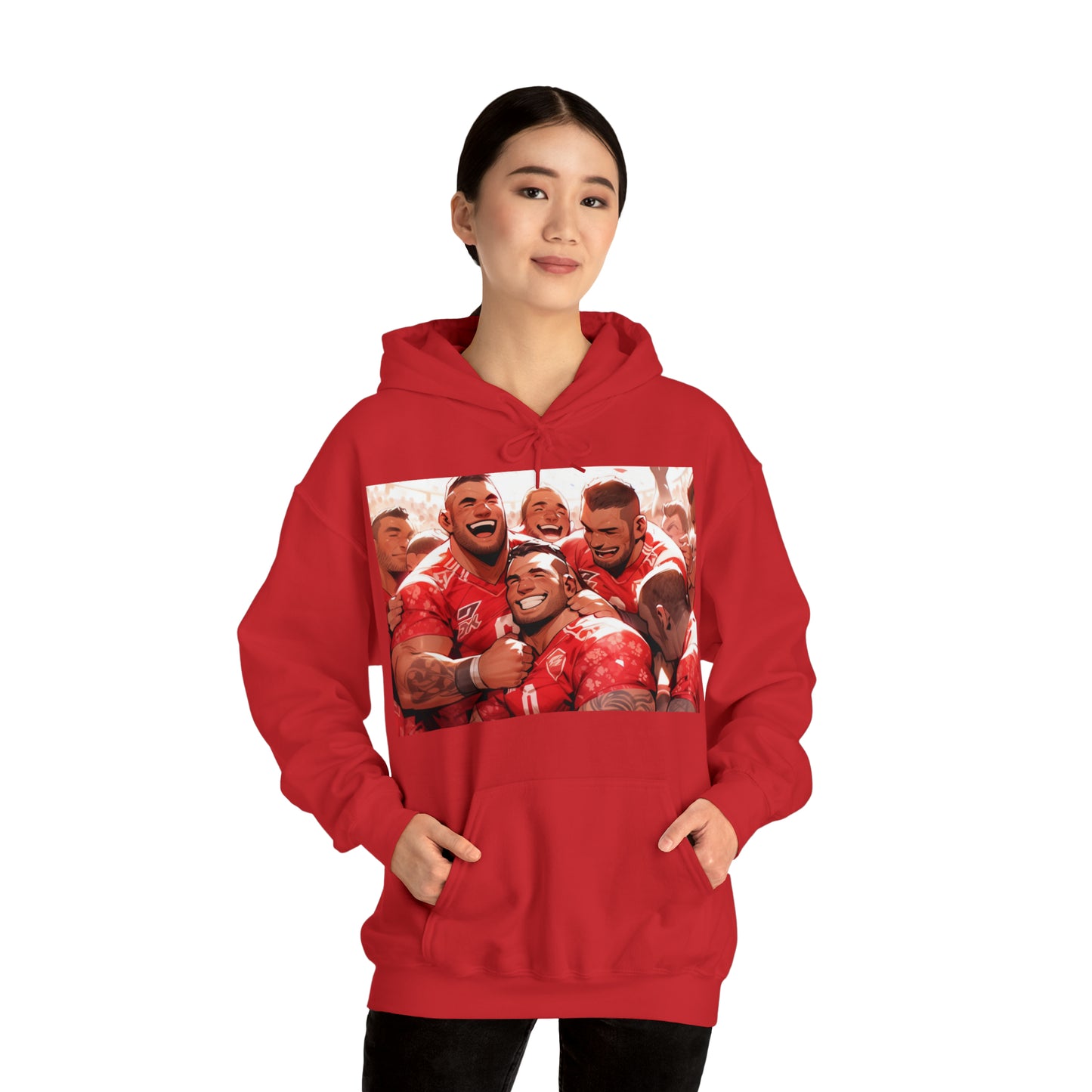 Happy Tonga - dark hoodies