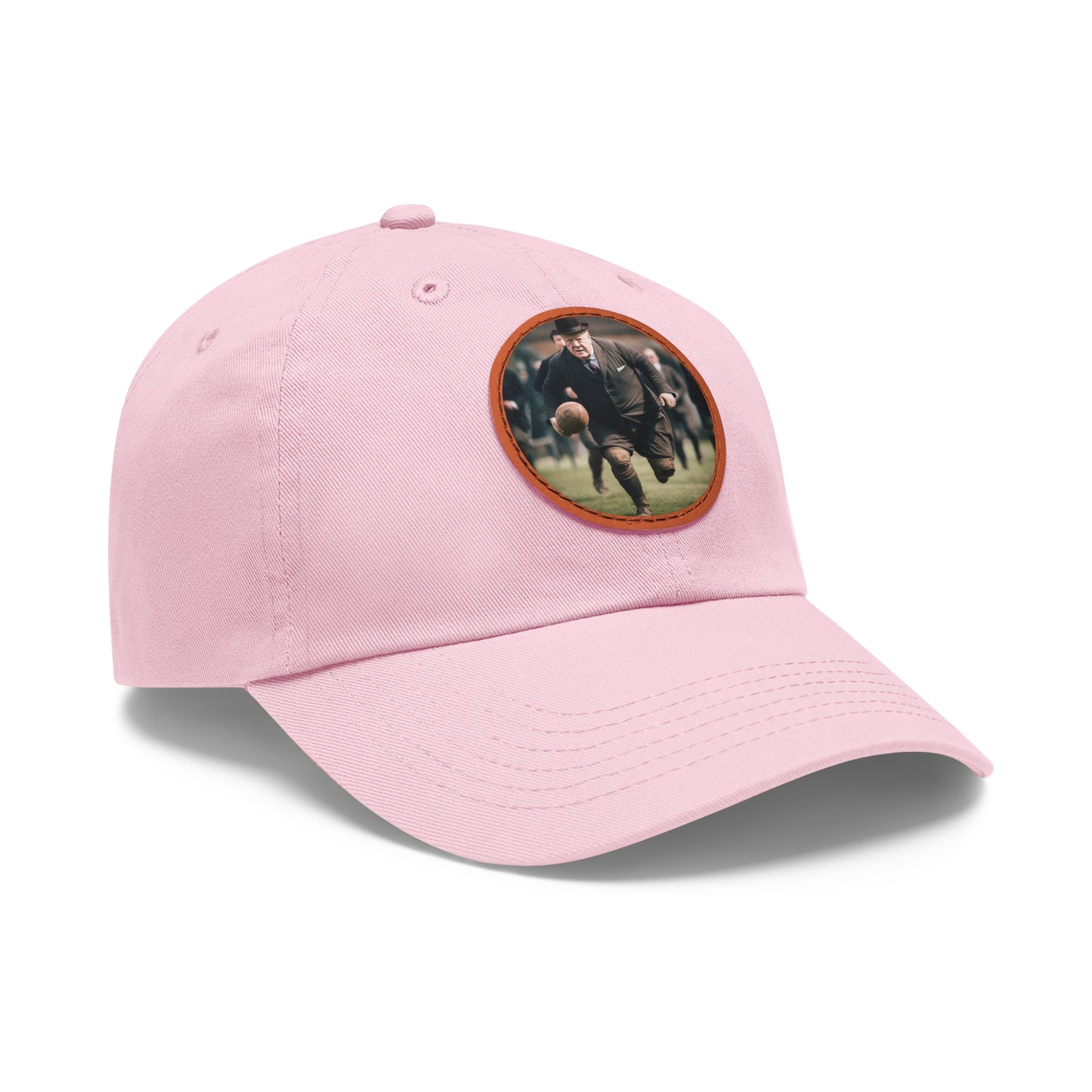 Winston Churchill Round Patch hat
