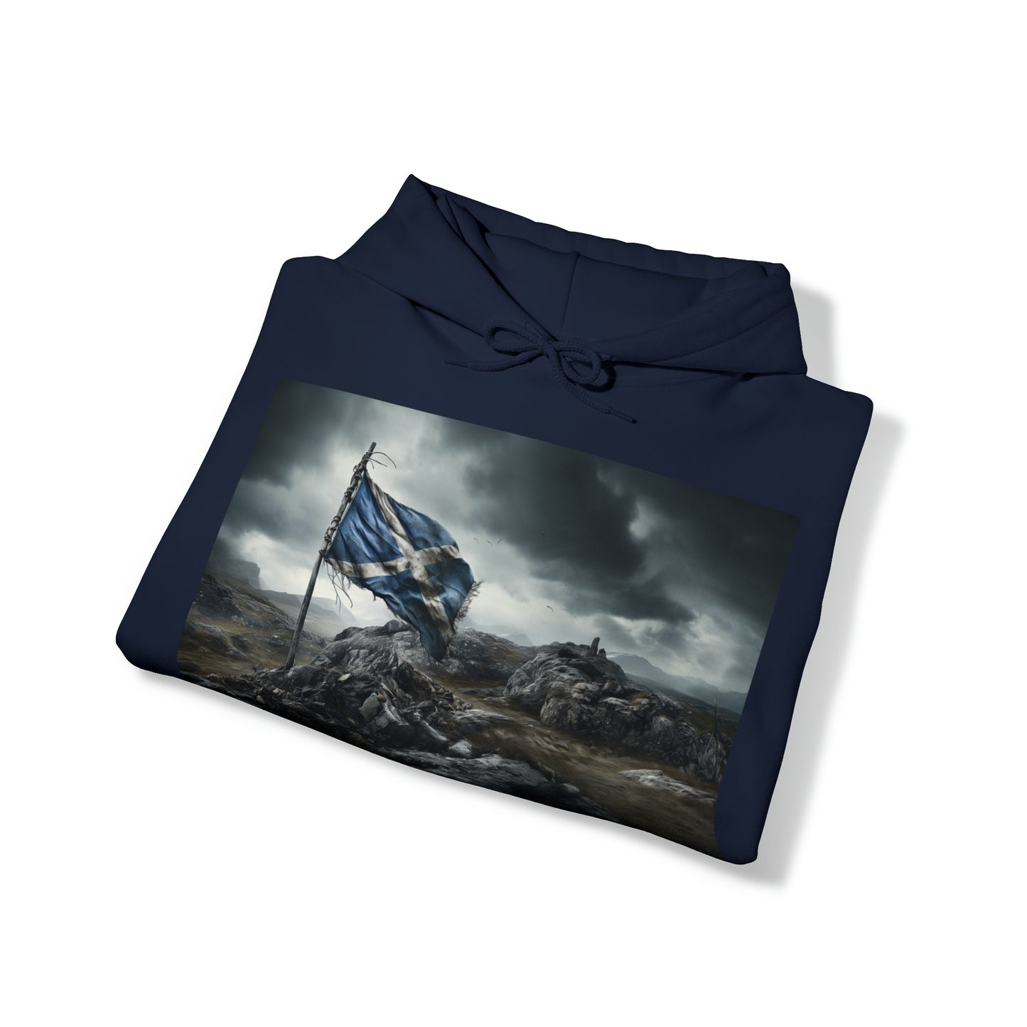 Scottish Flag - dark hoodies