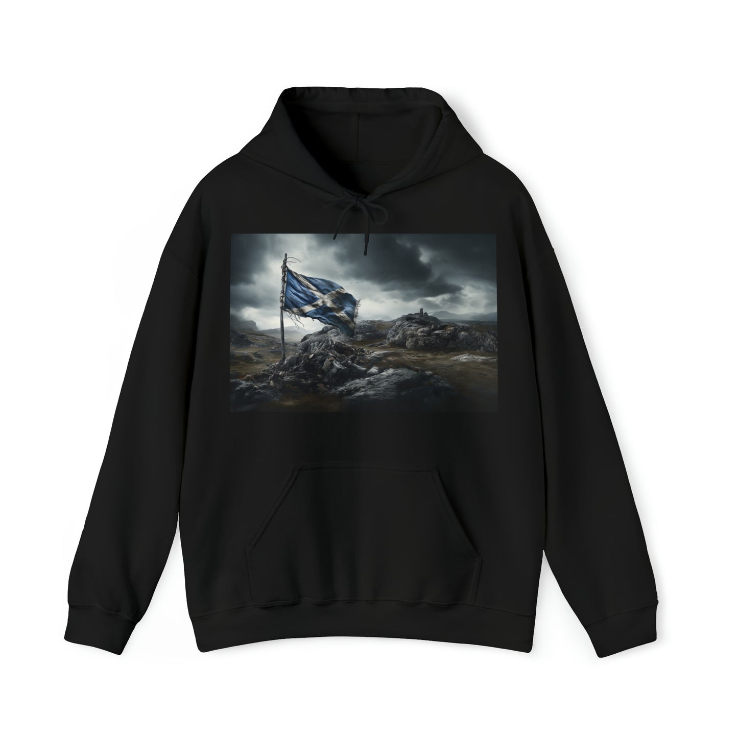 Scottish Flag - dark hoodies