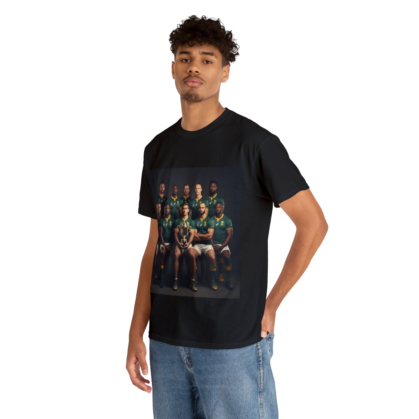 Springbok RWC photoshoot - dark shirts