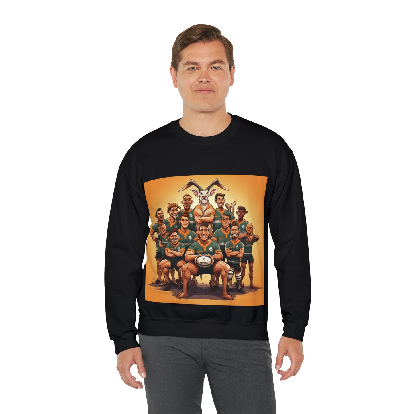 Springboks Team Photo - black sweatshirt