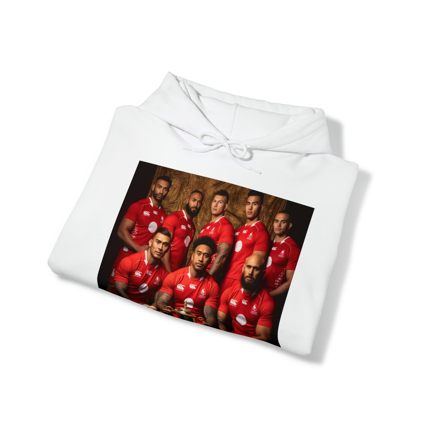 Tonga RWC photoshoot - light hoodies