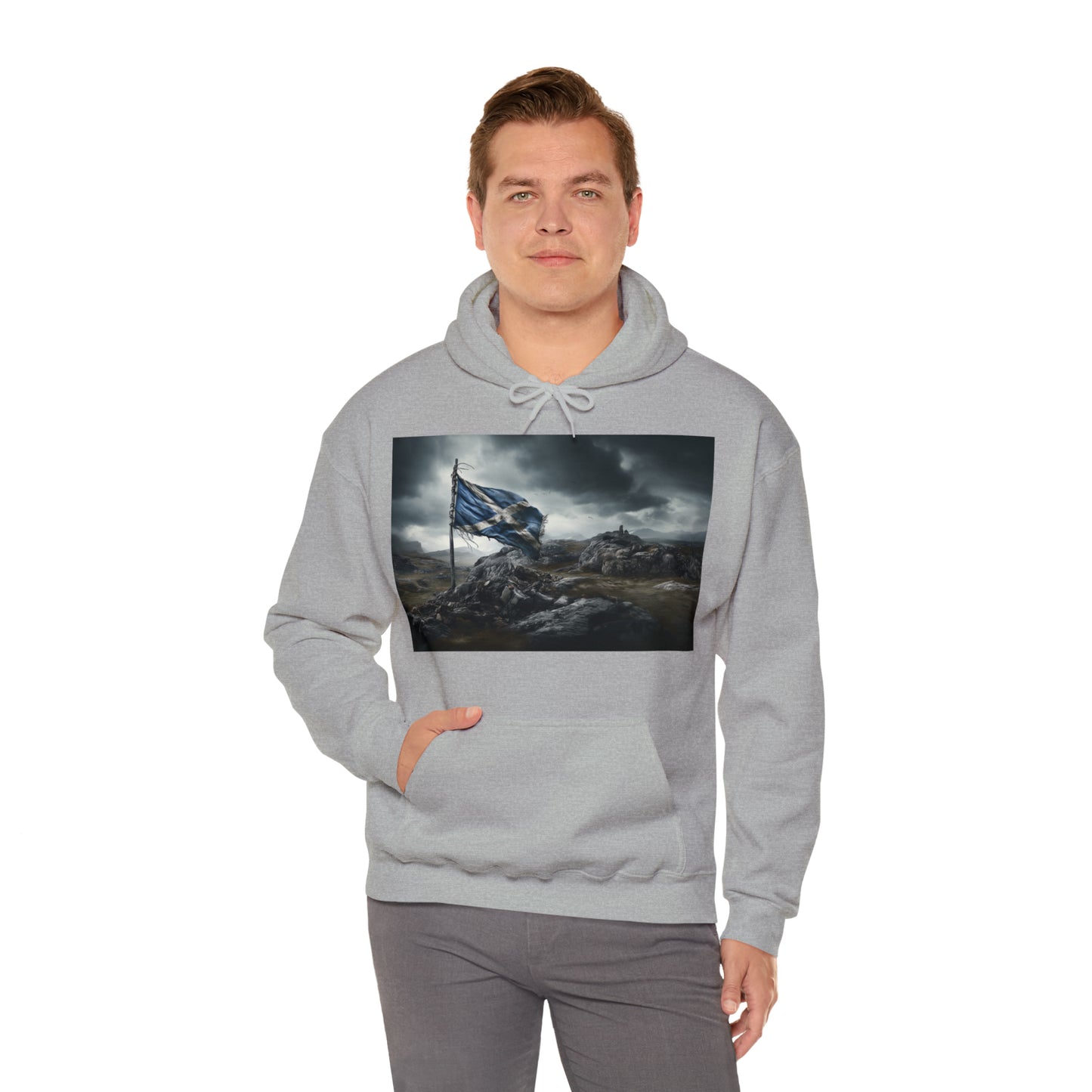 Scottish Flag - light hoodies