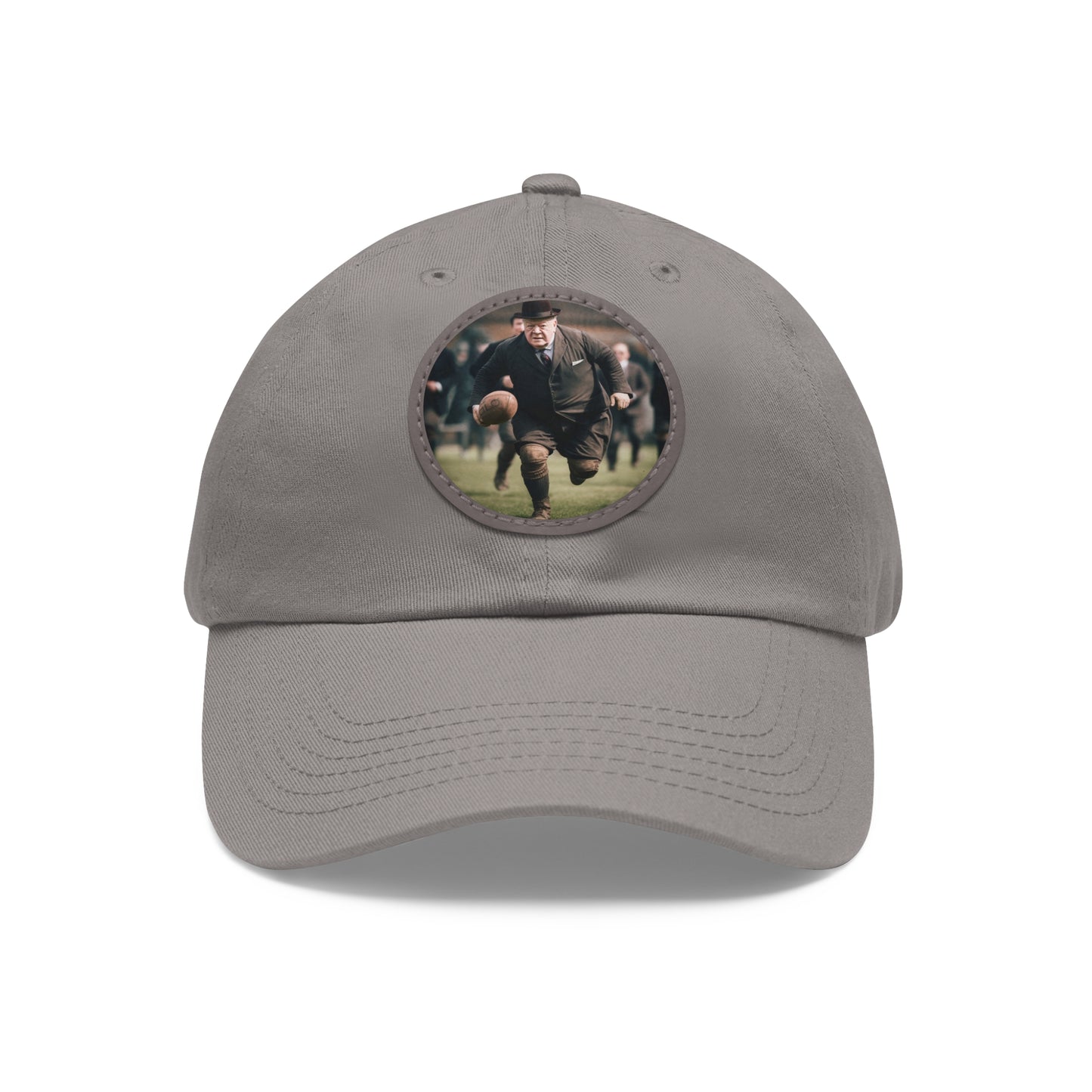 Winston Churchill Round Patch hat