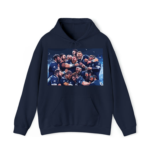 Celebrating Scotland - dark hoodies