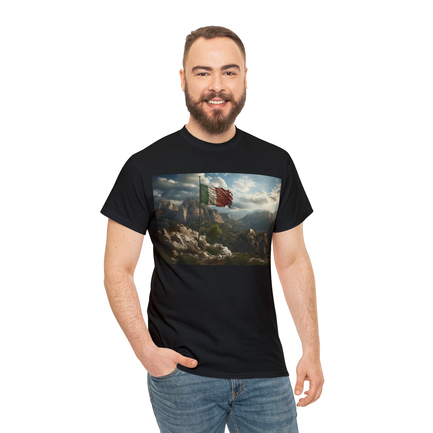 Italy Flag - dark shirts
