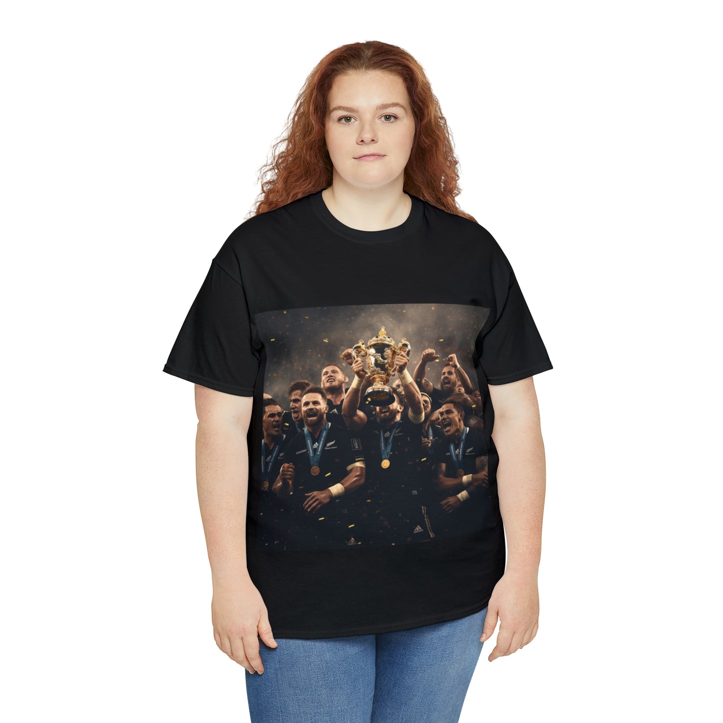 All Blacks World Cup Winners - black shirt