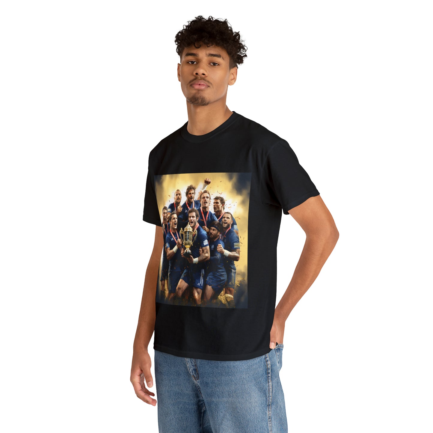 France Winning RWC 2023 - dark shirts